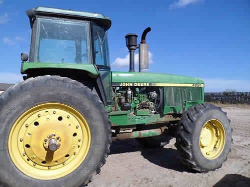 Used John Deere 4955 Tractor parts.