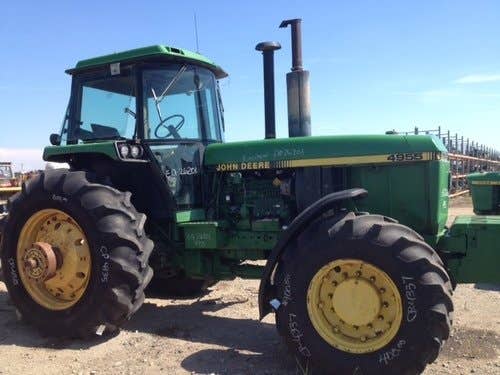 Used John Deere 4955 Tractor parts.