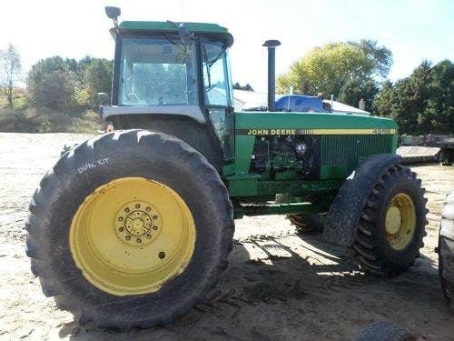 Used John Deere 4955 Tractor parts.
