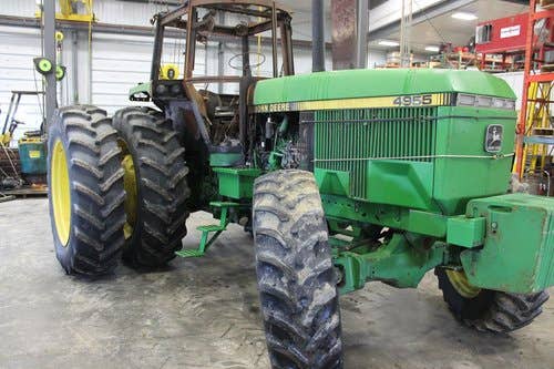 1990 Used John Deere 4955 Tractor parts.