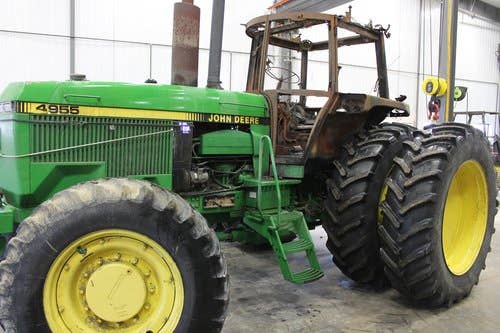 1990 Used John Deere 4955 Tractor parts.