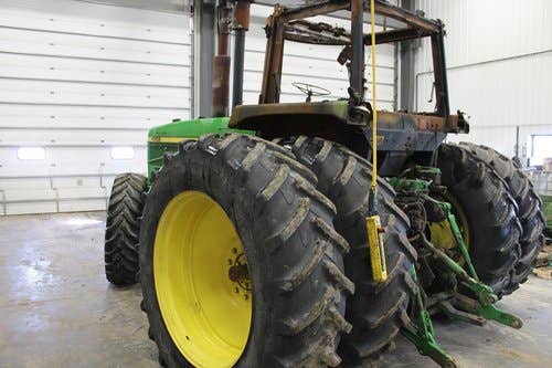1990 Used John Deere 4955 Tractor parts.
