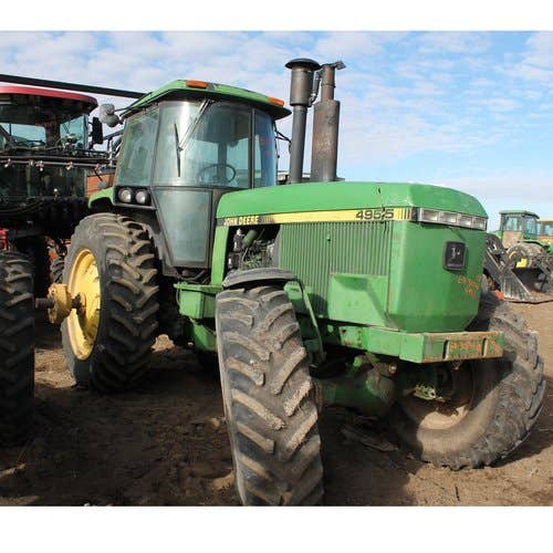Used John Deere 4955 Tractor parts.
