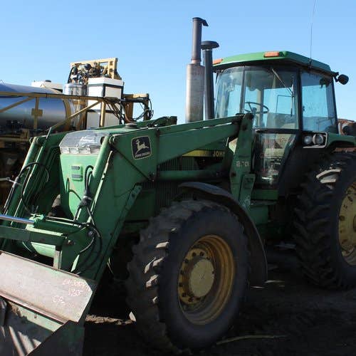 Used John Deere 4955 Tractor parts.