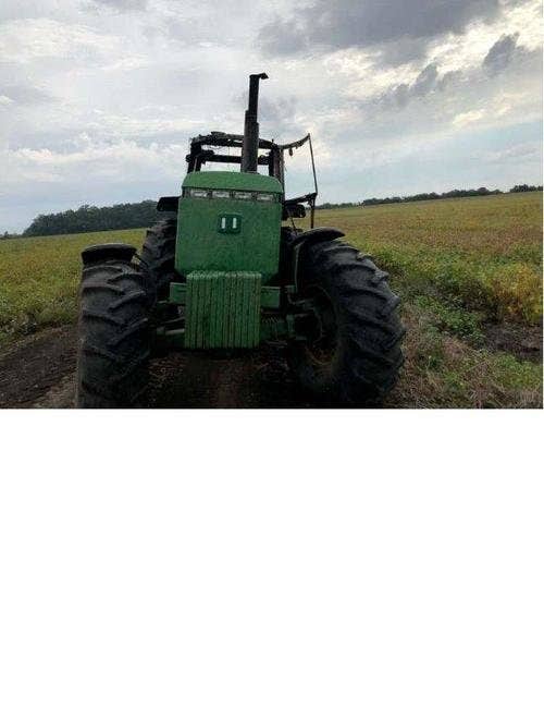 1992 Used John Deere 4955 Tractor parts.