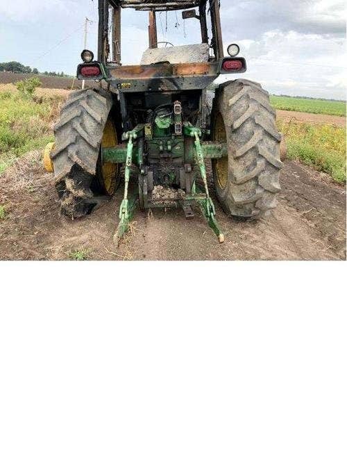 1992 Used John Deere 4955 Tractor parts.