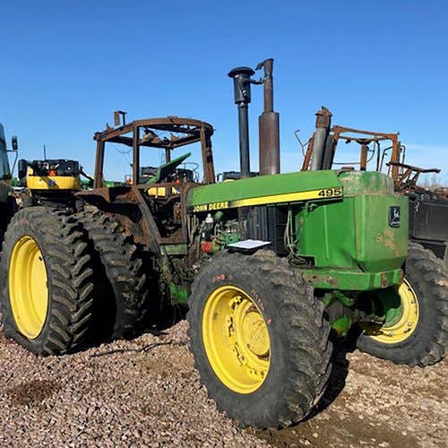 1991 Used John Deere 4955 Tractor parts.