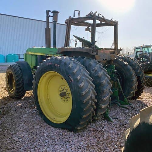 1991 Used John Deere 4955 Tractor parts.