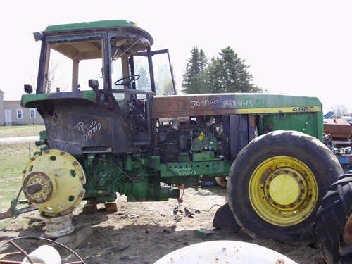 Used John Deere 4960 Tractor parts.