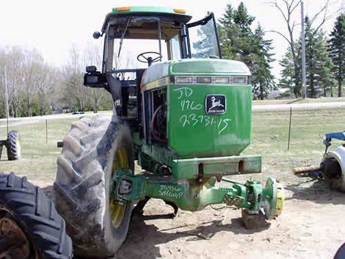 Used John Deere 4960 Tractor parts.