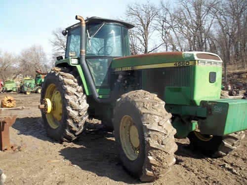 Used John Deere 4960 Tractor parts.