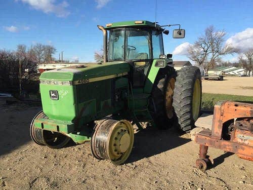 Used John Deere 4960 Tractor parts.