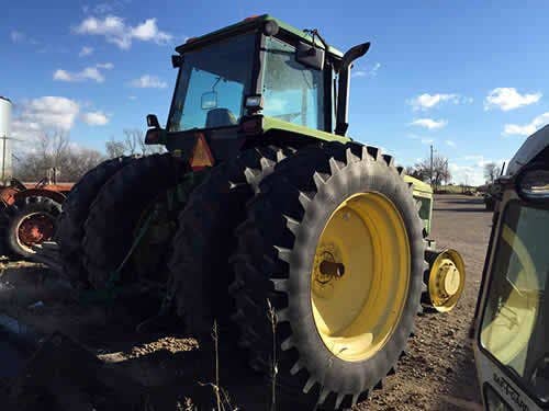 Used John Deere 4960 Tractor parts.