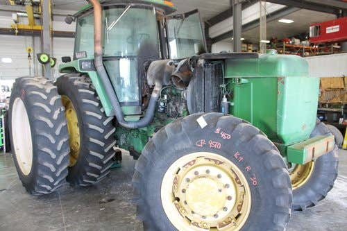Used John Deere 4960 Tractor parts.