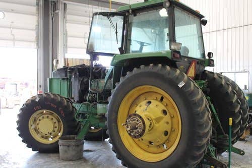 Used John Deere 4960 Tractor parts.