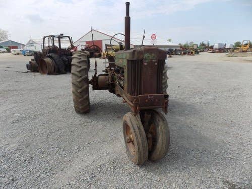 Used John Deere 50 Tractor parts.