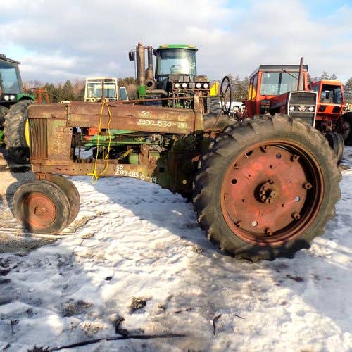 Used John Deere 50 Tractor parts.