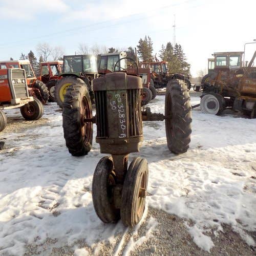 Used John Deere 50 Tractor parts.