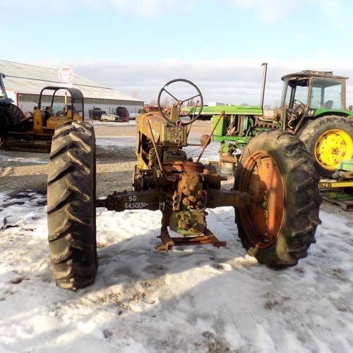 Used John Deere 50 Tractor parts.