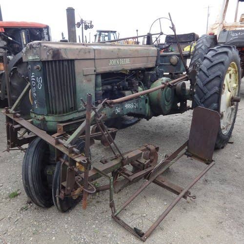 Used John Deere 50 Tractor parts.