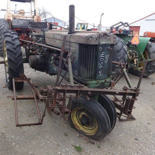Used John Deere 50 Tractor parts.