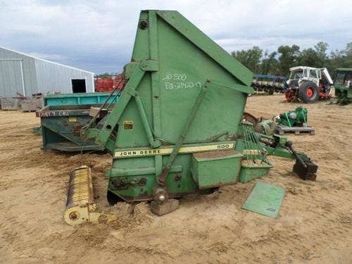 Used John Deere 500 Baler parts.