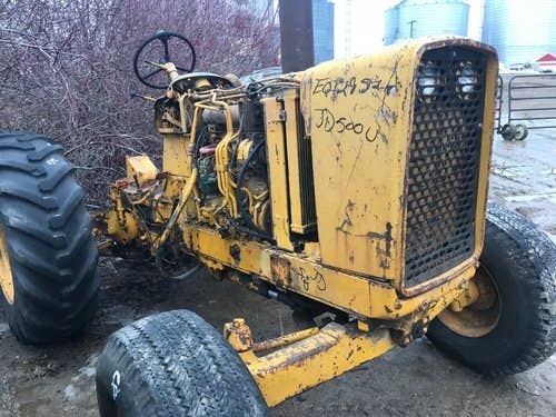 Used John Deere 500 Tractor parts.