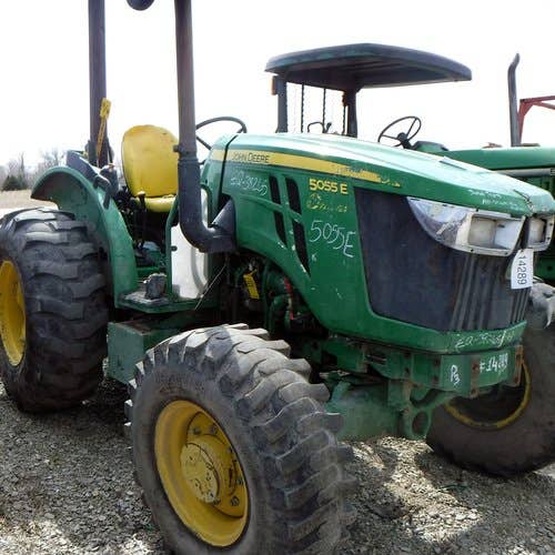 2018 Used John Deere 5055E Tractor parts.