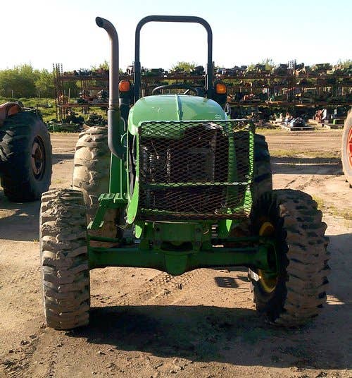 Used John Deere 5065E Tractor parts.