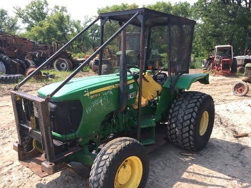 Used John Deere 5075e Tractor parts.