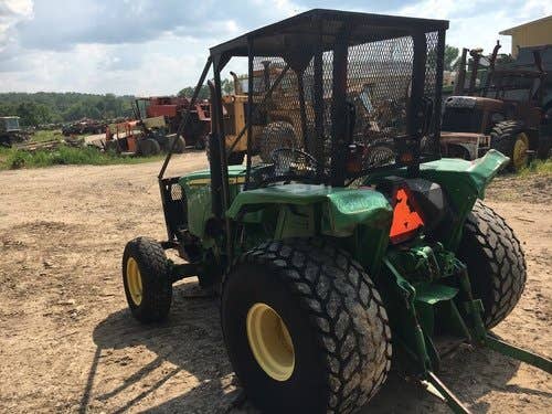 Used John Deere 5075e Tractor parts.