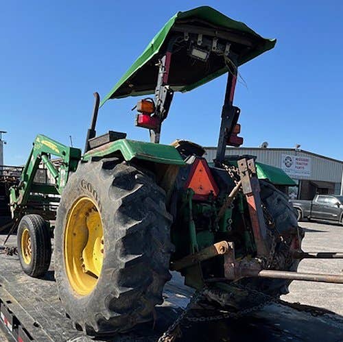 2012 Used John Deere 5075E Tractor parts.