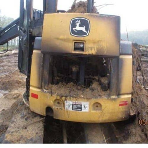 Used John Deere 50D Construction & Industrial parts.