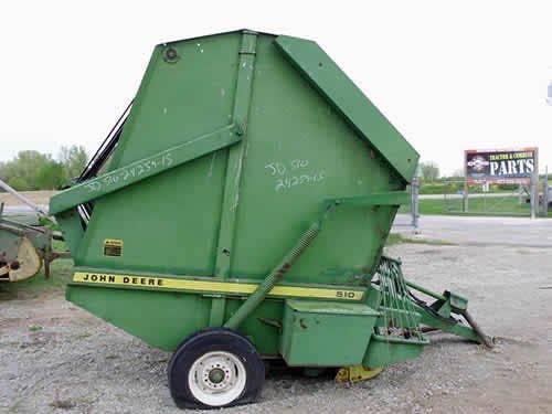 Used John Deere 510 Baler parts.
