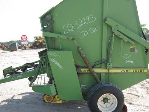 Used John Deere 510 Baler parts.
