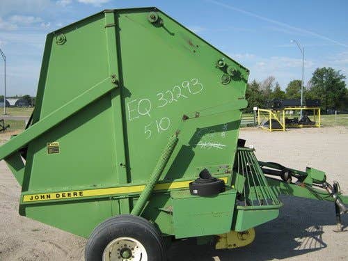 Used John Deere 510 Baler parts.