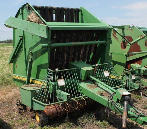 Used John Deere 510 Baler parts.