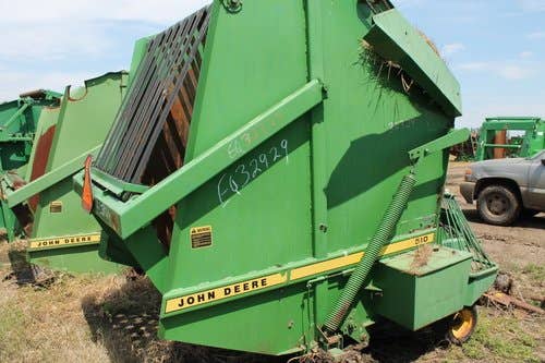 Used John Deere 510 Baler parts.