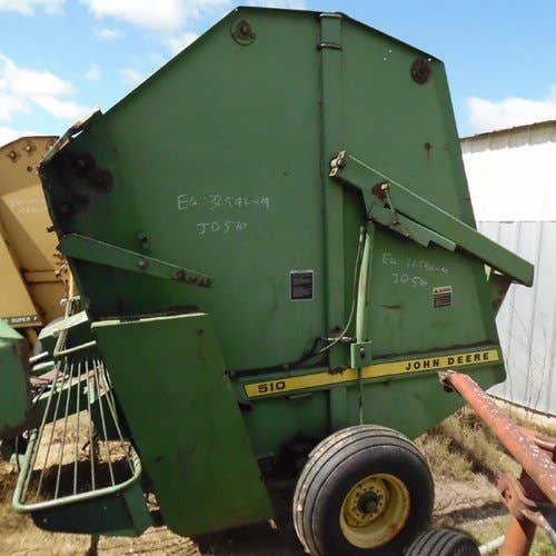 Used John Deere 510 Baler parts.