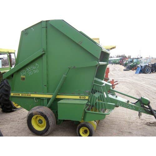 Used John Deere 510 Baler parts.