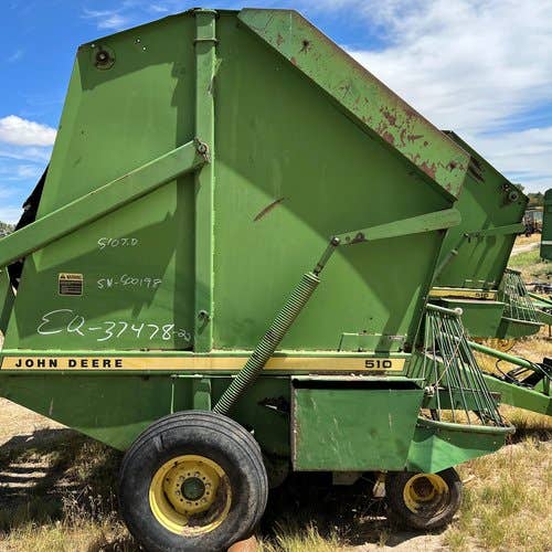 Used John Deere 510 Baler parts.