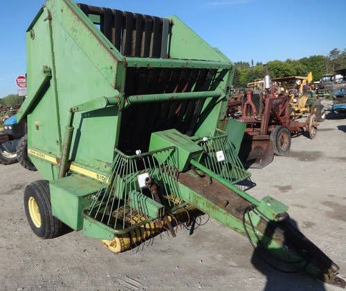 Used John Deere 510 Baler parts.