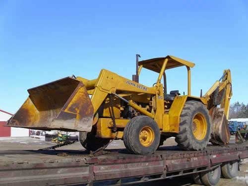 Used John Deere 510 Construction & Industrial parts.
