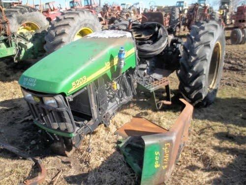 2007 Used John Deere 5203 Tractor parts.
