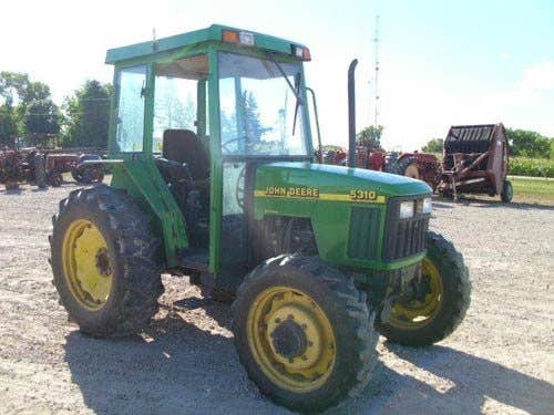 Used John Deere 5310 Tractor parts.
