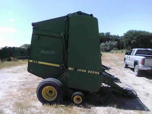 Used John Deere 535 Baler parts.