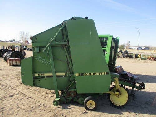 Used John Deere 535 Baler parts.