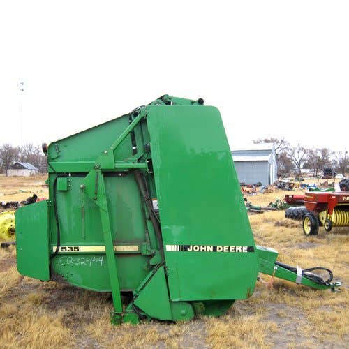 Used John Deere 535 Baler parts.