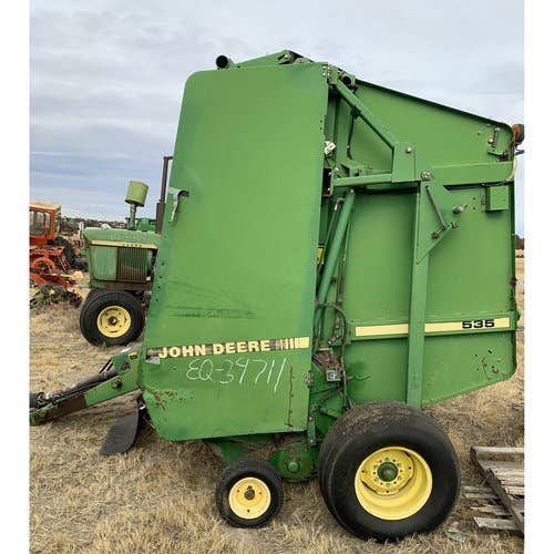 Used John Deere 535 Baler parts.