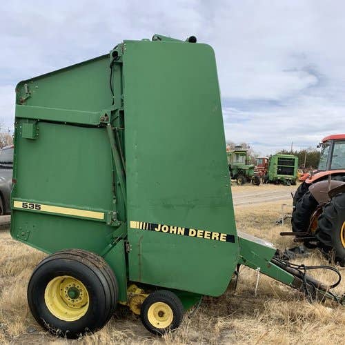 Used John Deere 535 Baler parts.